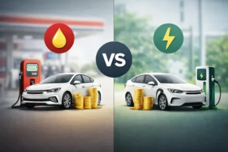 comparação entre custo de combustível e carros elétricos no Brasil