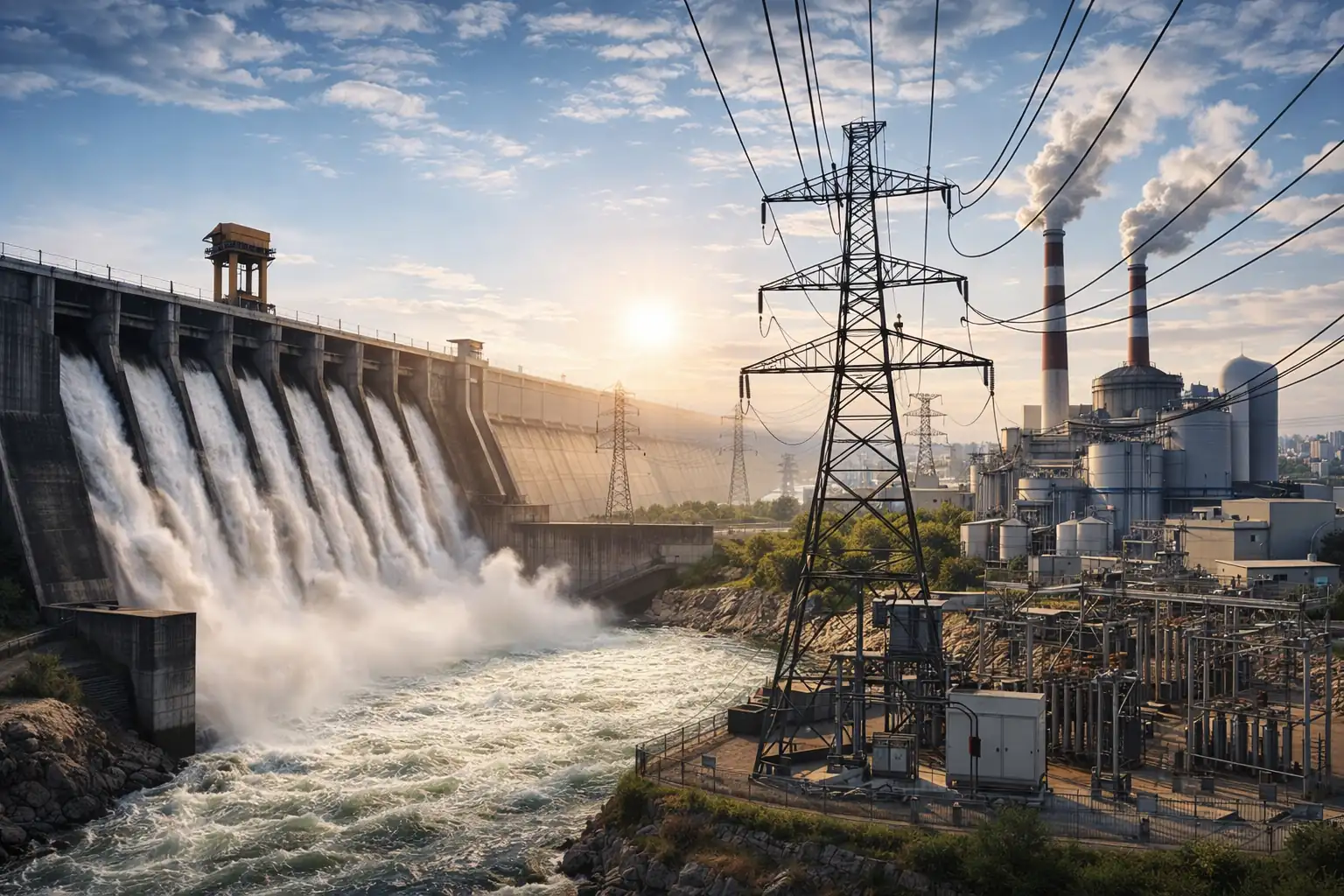 Energia solar no Brasil cresce: entenda os gargalos em 2026 infraestrutura de energia solar no Brasil com painéis solares conectados à rede elétrica