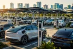Carros elétricos no Brasil durante expansão do mercado de mobilidade elétrica